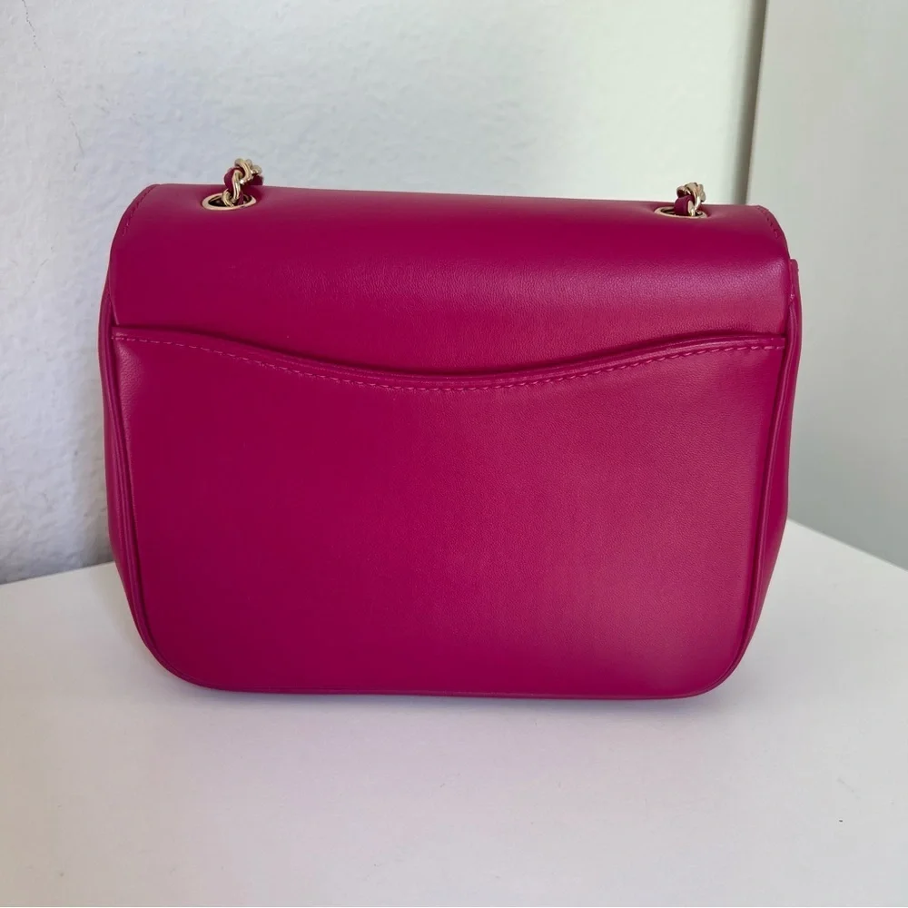 Chanel Lambskin CC Mania Flap Bag in Pink